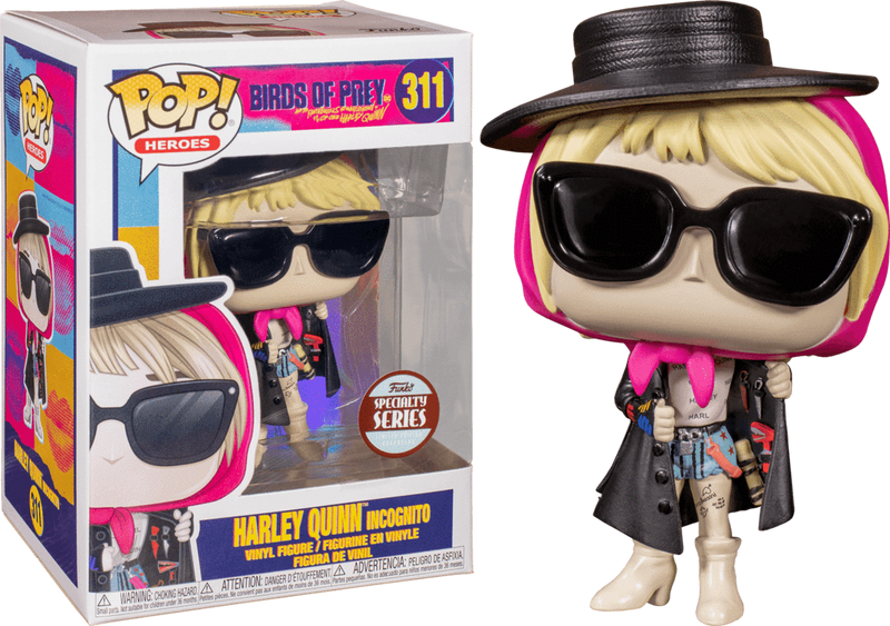 Birds of Prey - Harley Quinn Incognito Pop! 311