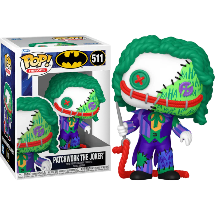 DC Super Heroes - Patchwork The Joker Pop! 511