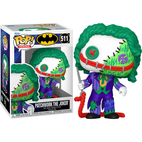 DC Super Heroes - Patchwork The Joker Pop! 511
