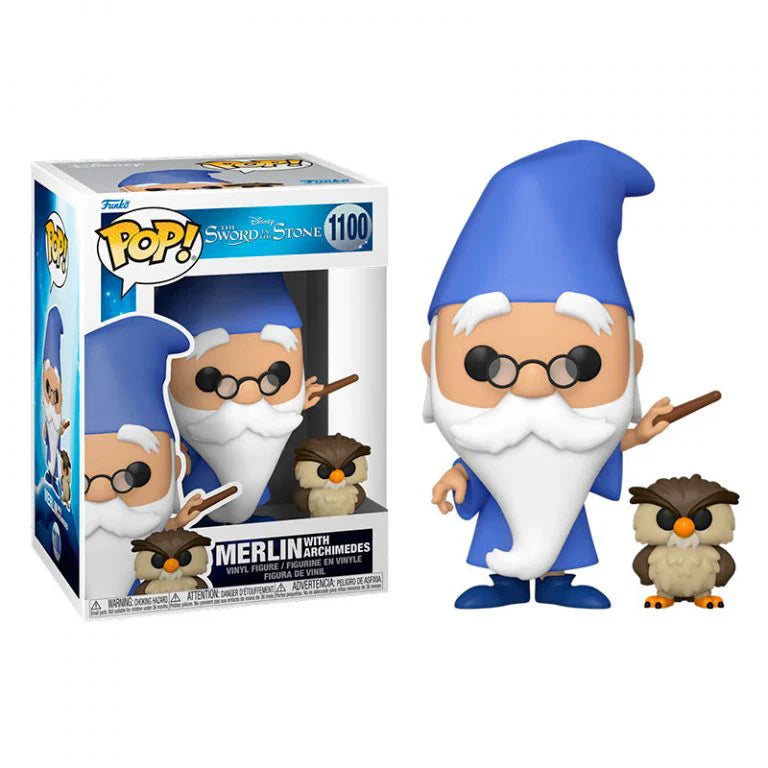 Disney - Merlin with Archimedes Pop! 1100