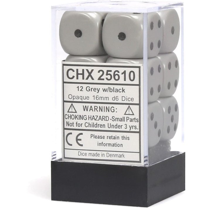 Chessex 12-Die Set - Opaque