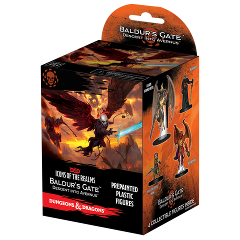 Icons of the Realms 4 Figure Blind Box - Balder's Gate Descent into Avernus