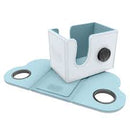 Dragonshield Dragon Lock System - Dragon Box 80+ - White & Aqua