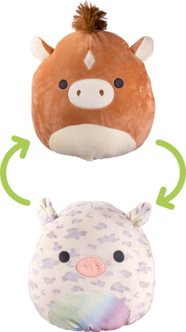 Squishmallow - Philip and Nia 12" Flip-A-Mallow