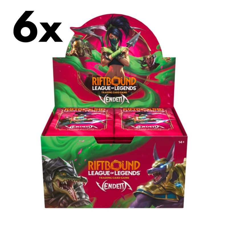 **PRE-ORDER** Riftbound: League of Legends TCG Booster Case - Vendetta