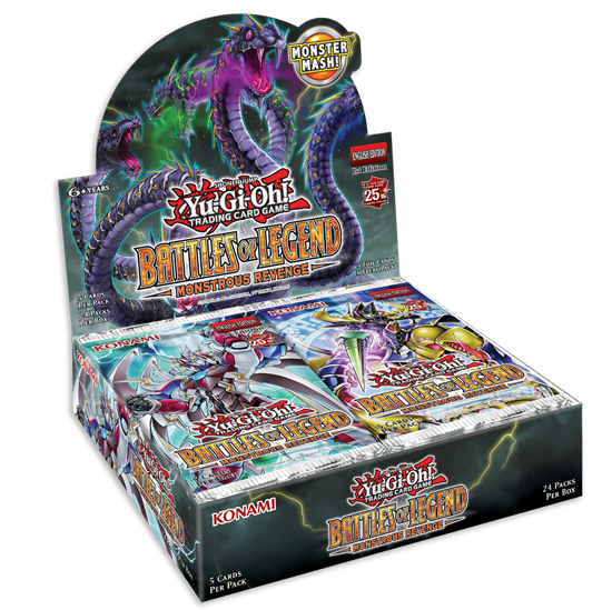 YGO Booster Box - Battles of Legend: Monstrous Revenge