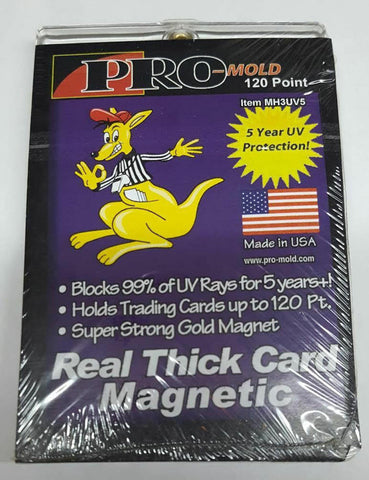 BCW Pro Mold Magnetic Trading Card Holder with UV Resistance 120 Pt