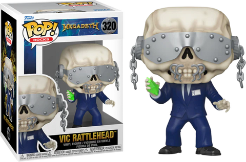 Megadeath - Vic Rattlehead Pop! 320