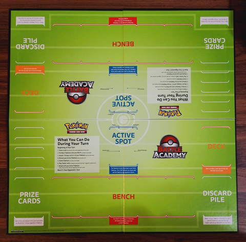 Pokemon TCG 2-Player Cardboard Playmat