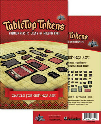 Table Top Tokens - Castle Furniture Set