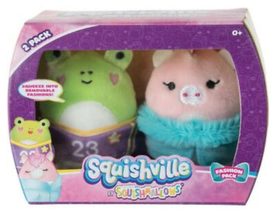 Squishville - Fashion 2 Pack - Elizabeth and Philippe