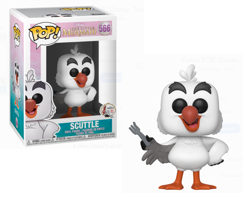 Little Mermaid - Scuttle (w/ Fork) Pop! 566