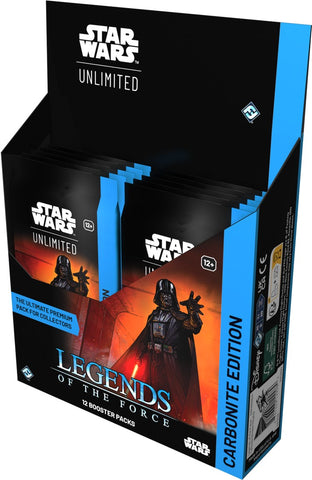 Star Wars Unlimited Carbonite Booster Box - Legends of the Force