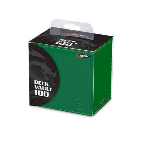 BCW Deck Vault 100 Green
