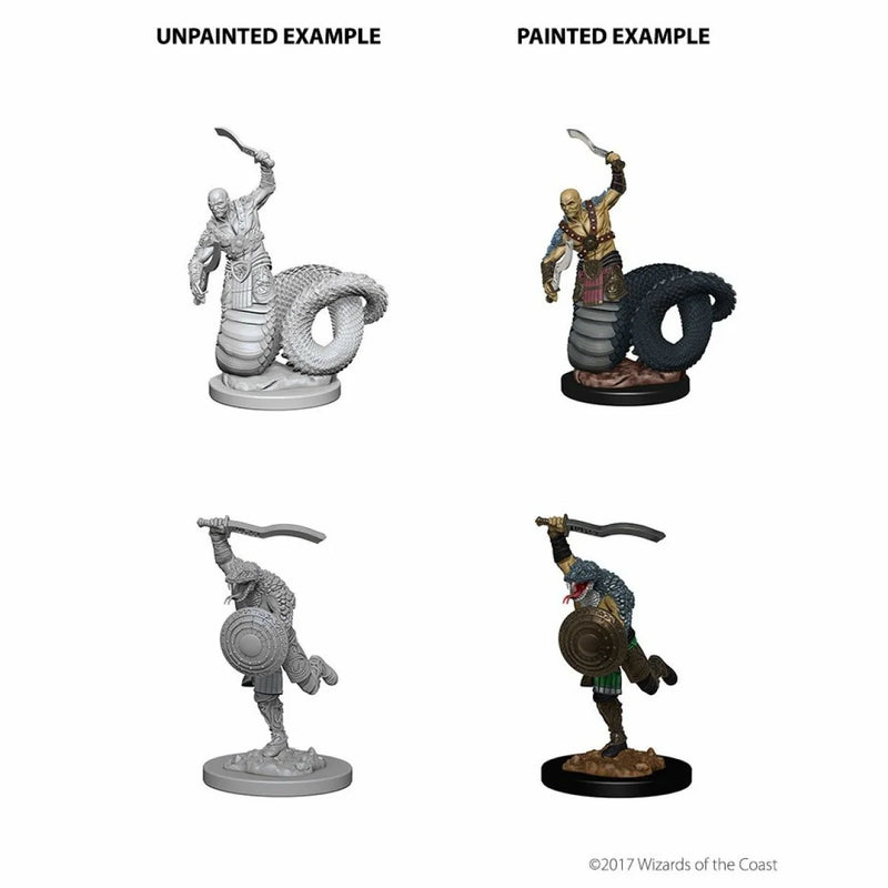 D&D Nolzurs Marvelous Unpainted Miniatures Yuan-Ti Malisons